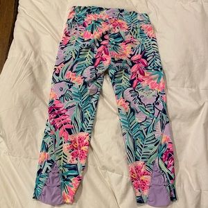 Capri style workout pants